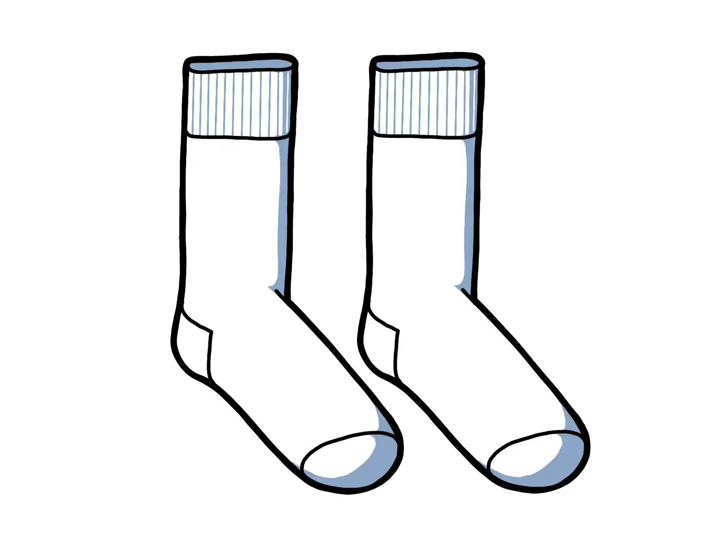 Custom organic cotton socks produced in Portugal for brands and teams