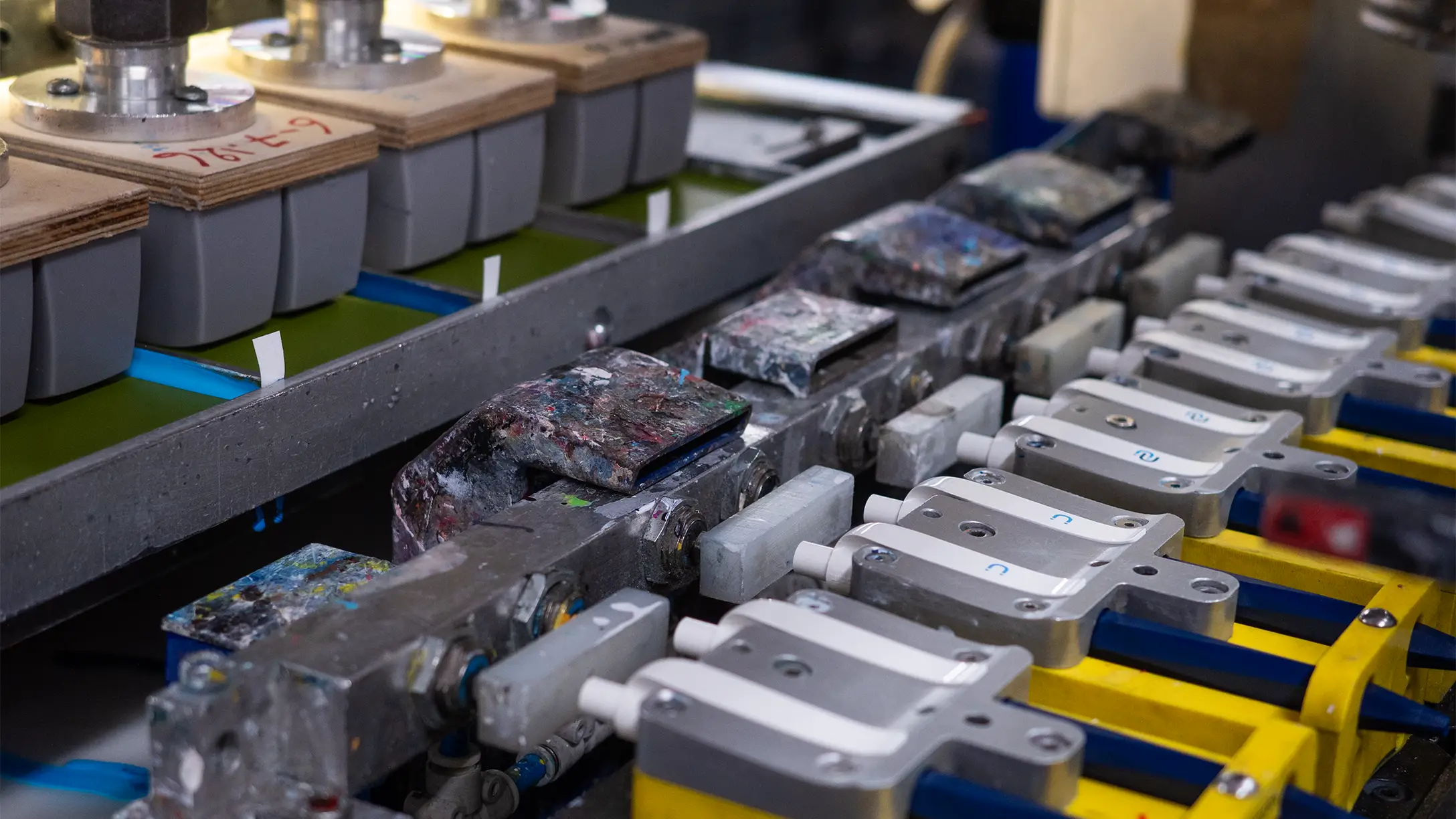 Druckstation in der Produktion von prodir