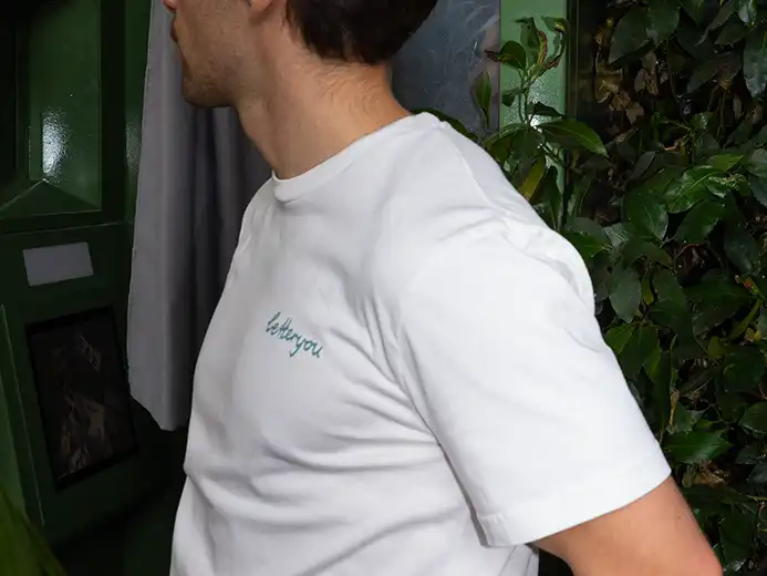 betteryou individuelles T-Shirt 270gsm Siebdruck blaenk studio Zürich