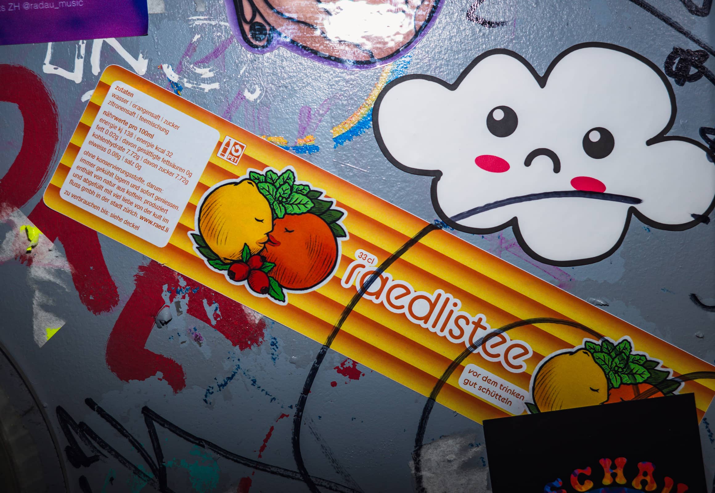 raedli pinke Cap und Sweatshirt blaenk studio