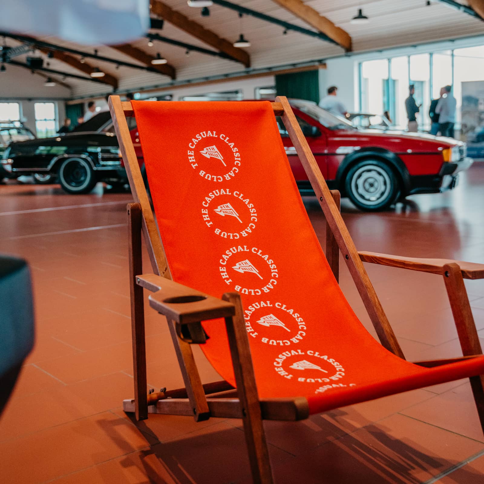 Road to Hell deck chair at venue blaenk studio