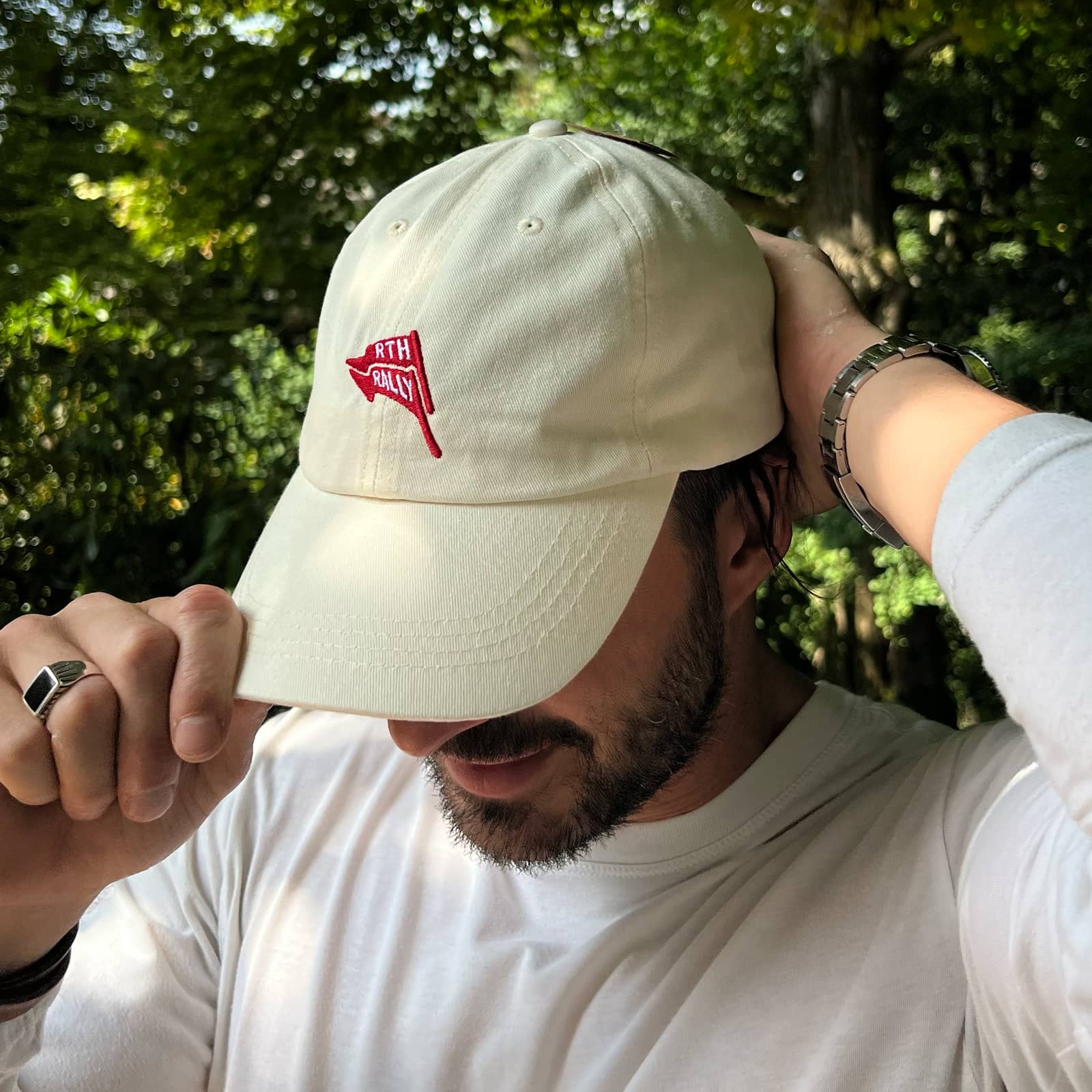 Road to Hell branded deck chair close-up blaenk studio