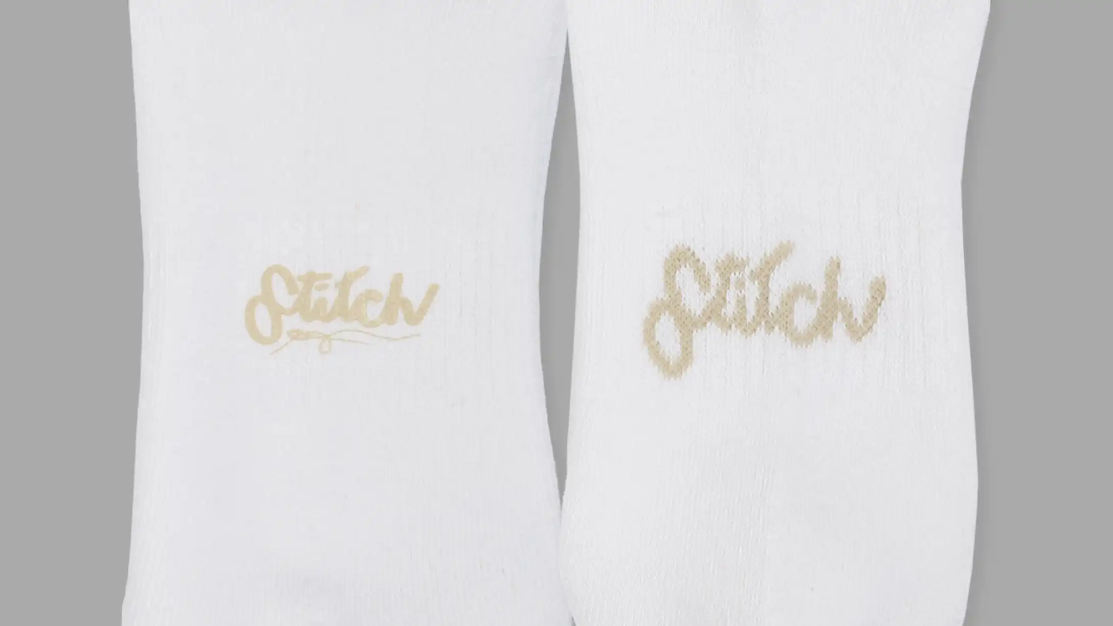 Zwei Methoden. Eine Socke. Unterschiedliche Regeln.