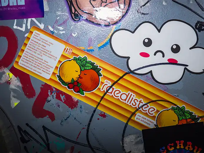 raedli embroidery detail black sweatshirt blaenk studio